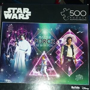 Buffalo David Bitton Star Wars Puzzle - 500 Pieces - Black and Purple